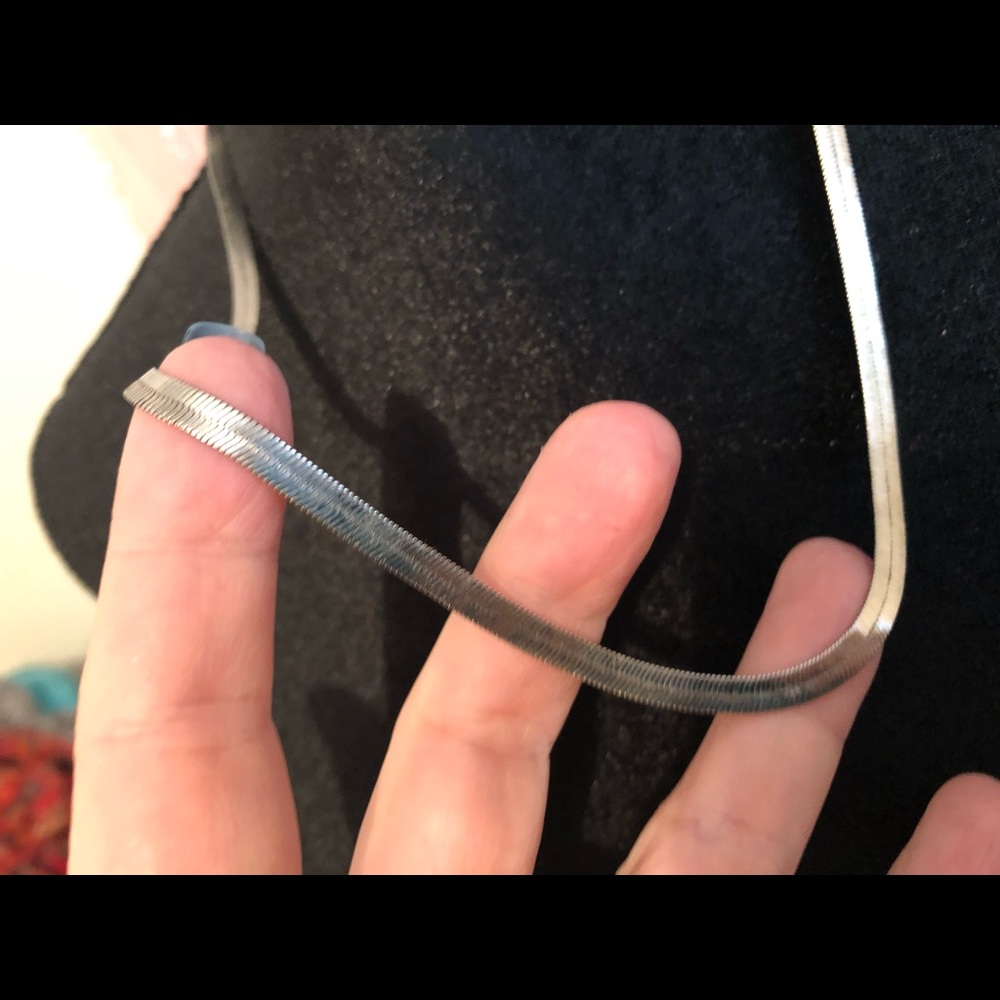 Solid sterling necklace